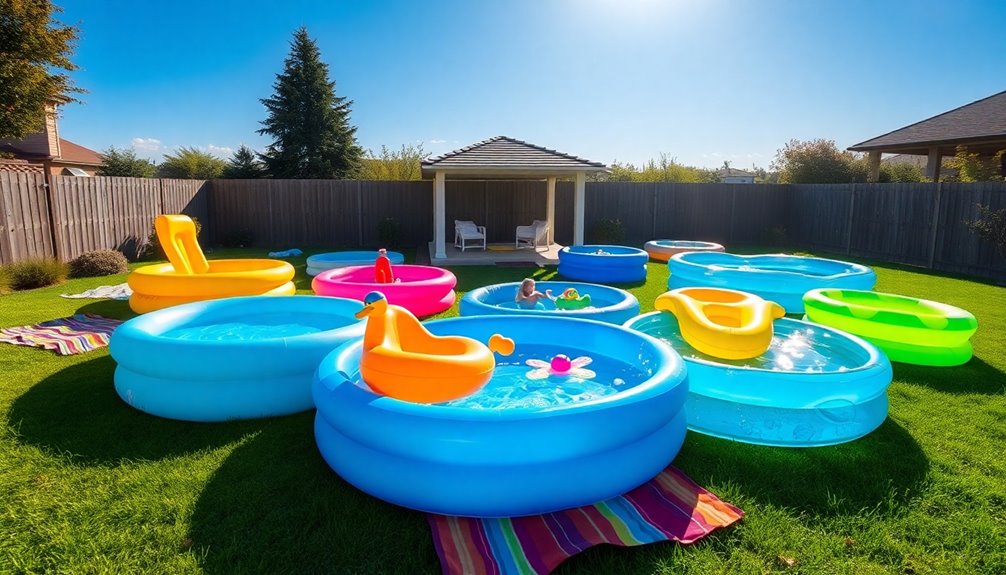 choosing the right inflatable pools