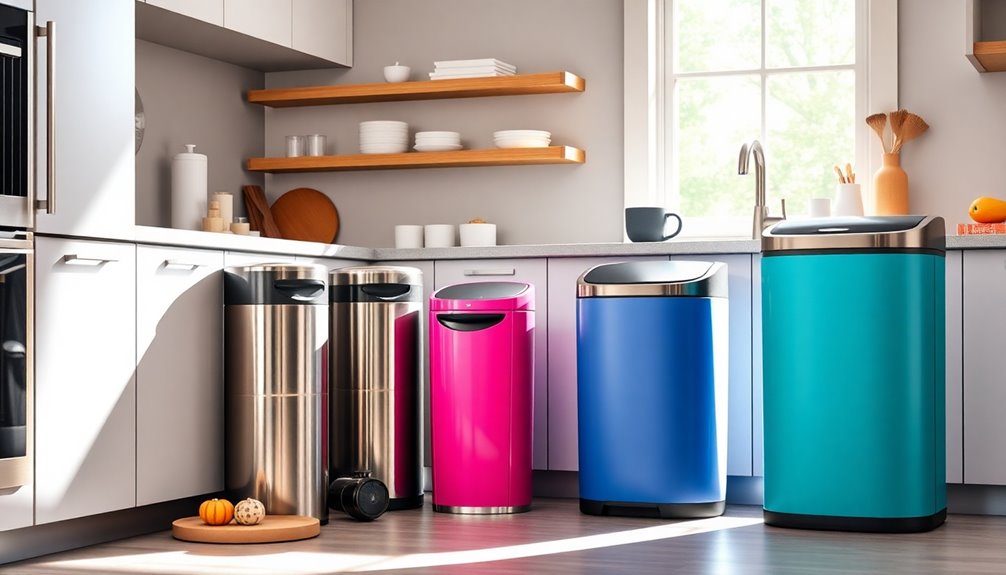 choosing the right trash cans