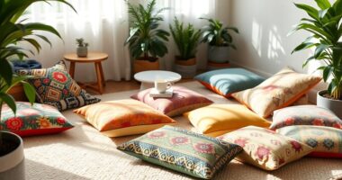 comfortable and stylish cushions