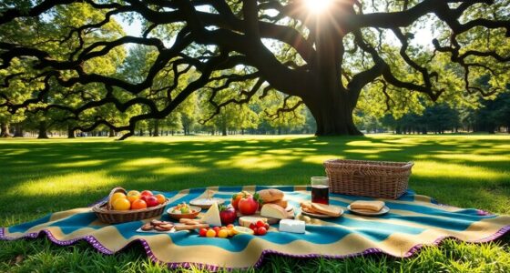 cozy outdoor picnic blankets