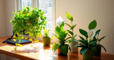 desk plants for productivity