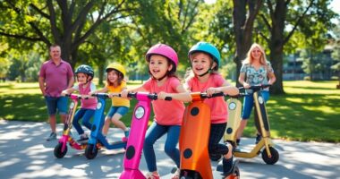 electric scooters for children