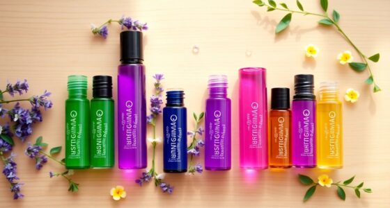 essential oil roll ons selection