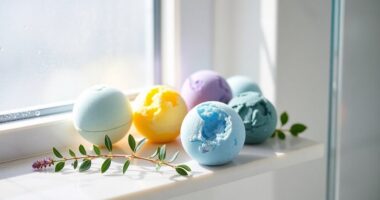 essential oil shower bombs