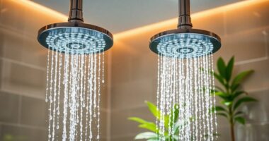 filtered shower heads selection