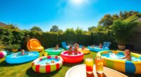 inflatable pools for summer