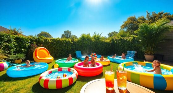 inflatable pools for summer