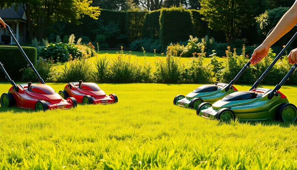 lawn mower selection factors