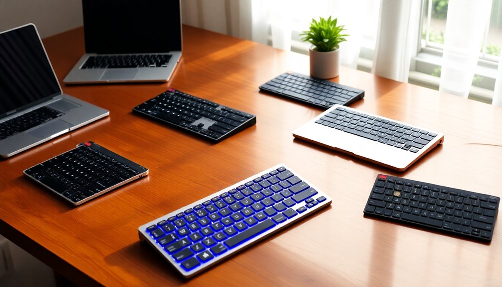 selecting bluetooth keyboard features