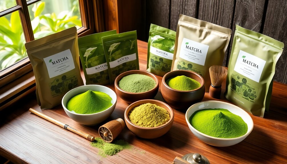 selecting quality matcha powder