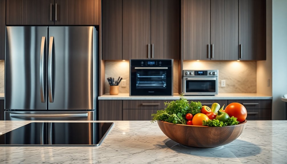 selecting suitable kitchen appliances