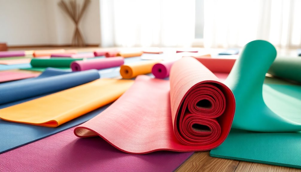 selecting the right yoga mat