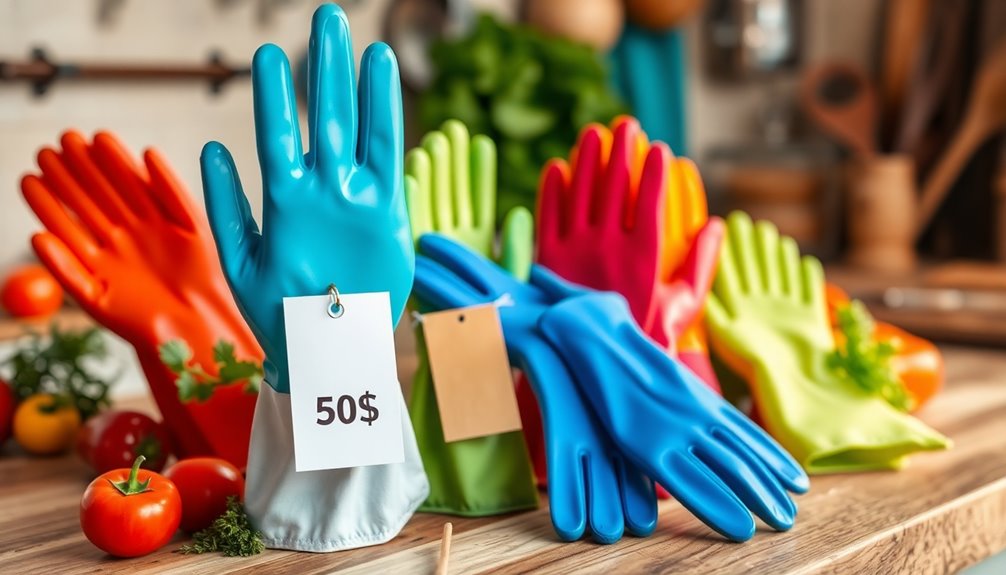 selling food prep gloves factors