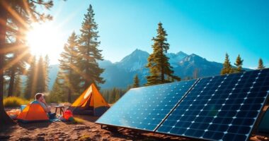 solar panels for camping