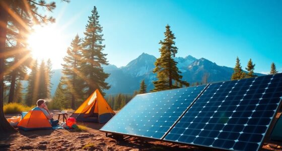 solar panels for camping