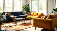 stylish and comfortable couches