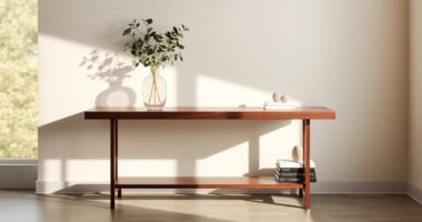 stylish console tables selection