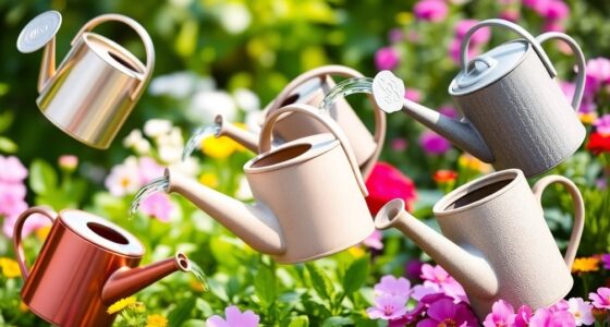 stylish functional watering cans