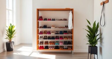 stylish shoe organization solutions