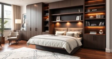 stylish space saving murphy beds