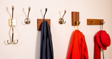 stylish wall hooks selection