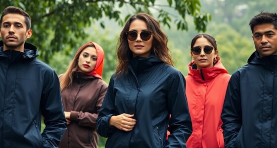 stylish waterproof jackets collection