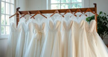 stylish wedding dresses available