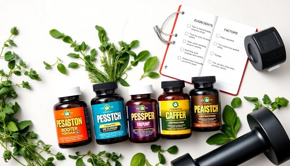 testosterone booster selection criteria