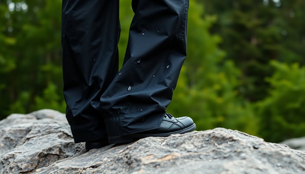 choosing waterproof men s rain pants
