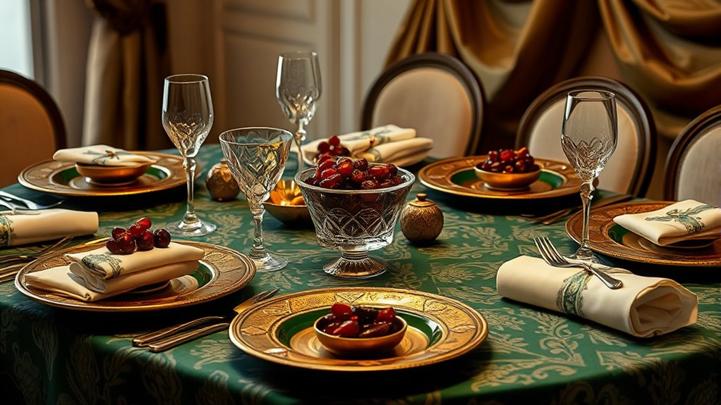 eid festive tableware selection