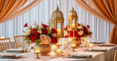 elegant eid celebration centerpieces