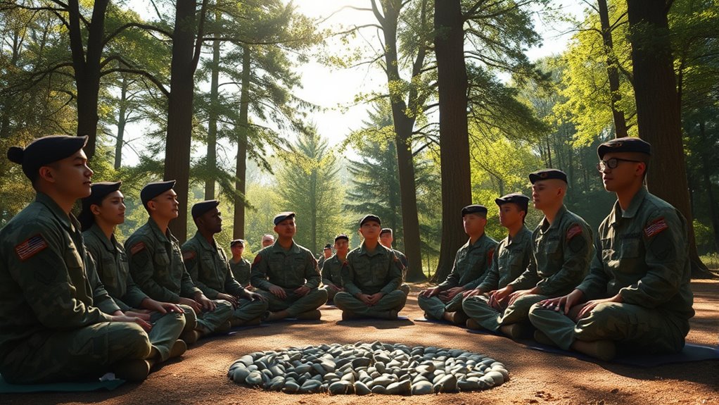 mindfulness applications in military