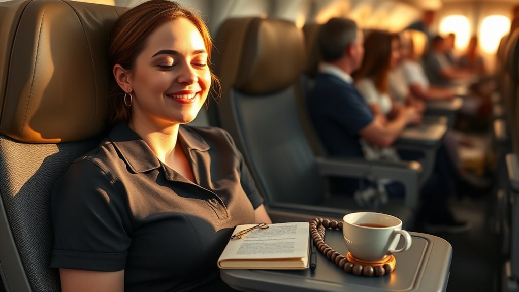 mindfulness enhances flight attendants