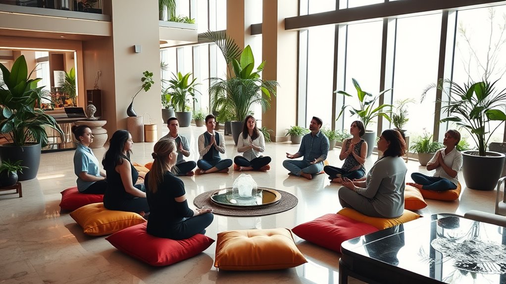 mindfulness enhances hotel staff