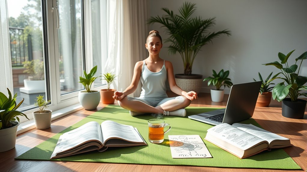 mindfulness enhances professional growth