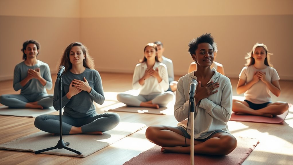 mindfulness enhances vocal expression