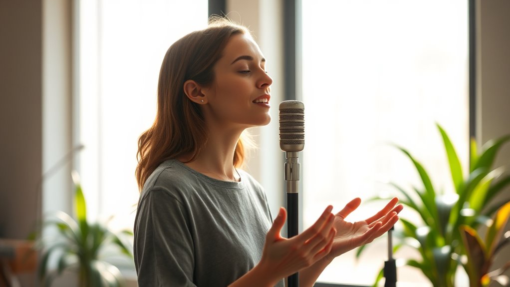mindfulness enhances vocal performance
