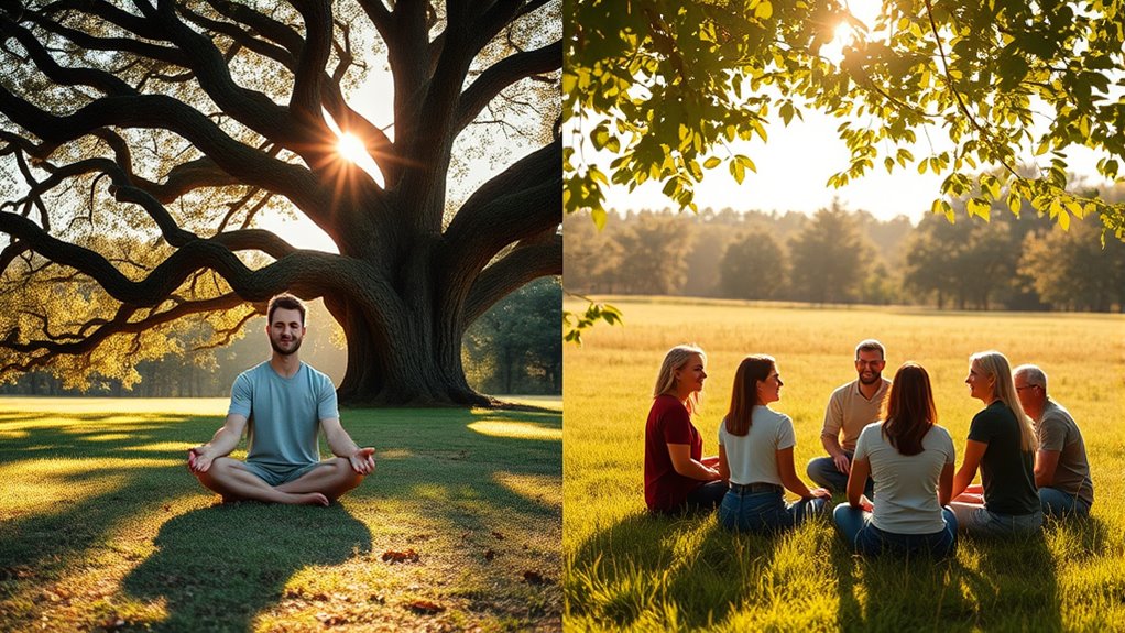 mindfulness group or solo