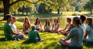 mindfulness promotes volunteer harmony