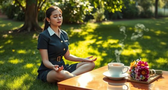 mindfulness techniques for cabin crew