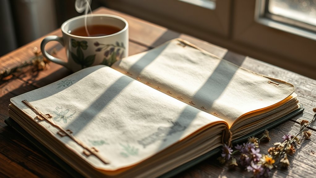 mindfulness through journaling practice