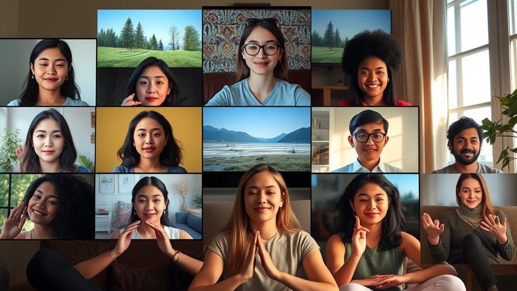 online mindfulness fosters community