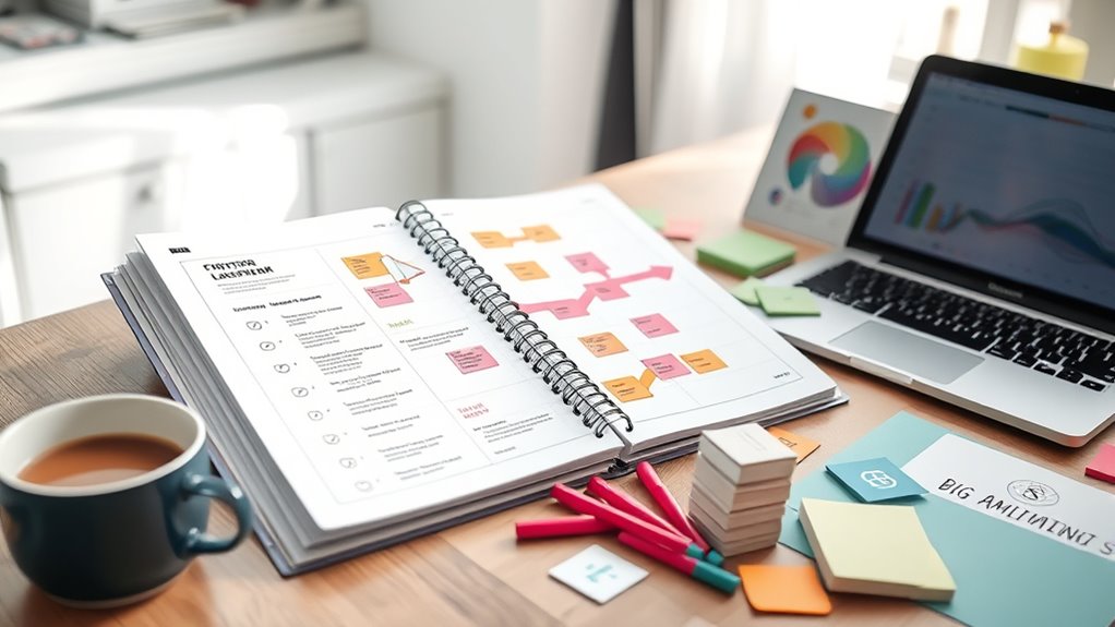 break goals into milestones