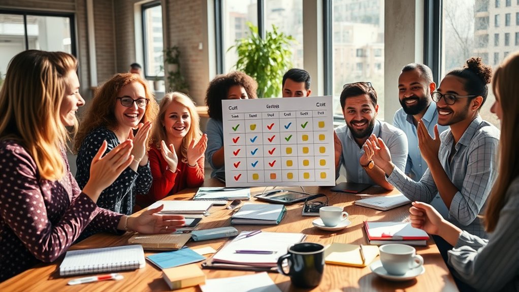celebrate team achievements regularly