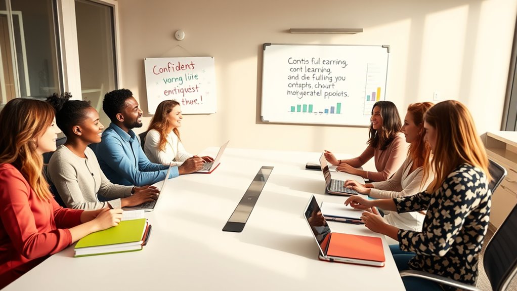 continuous learning fosters confidence