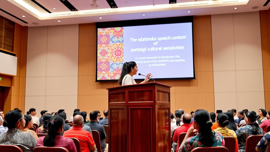 culturally sensitive speech adaptation