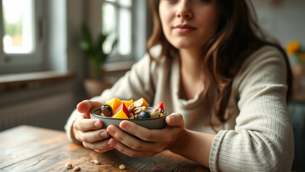 distinguish hunger from emotions