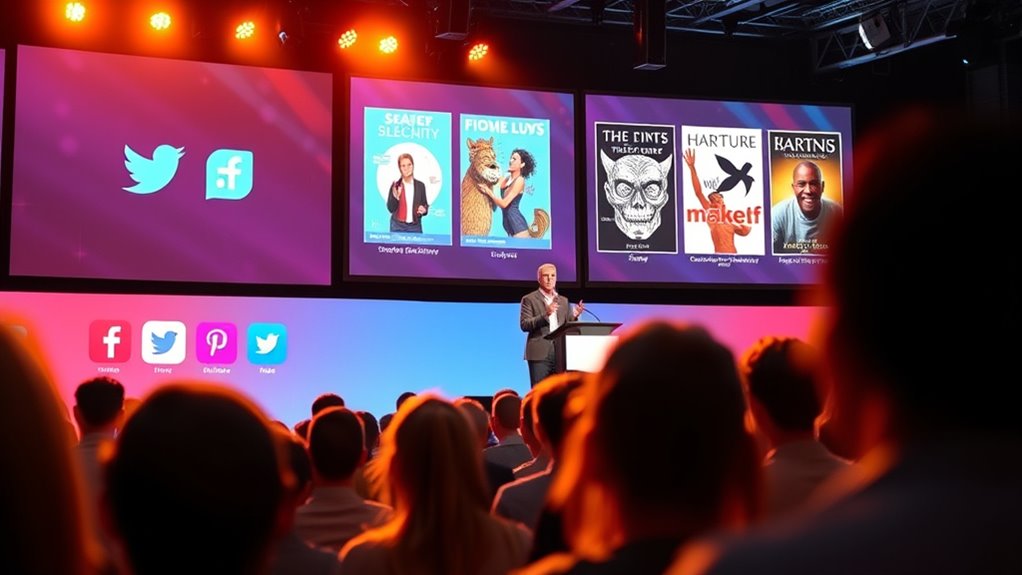 expand influence through social media
