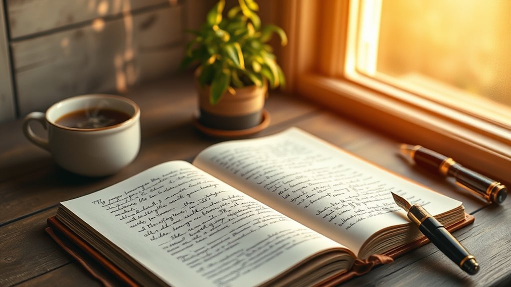 journaling promotes emotional healing