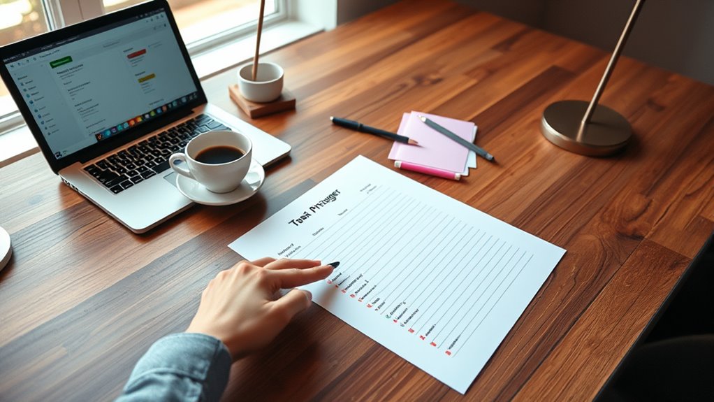 organize prioritize review delegate